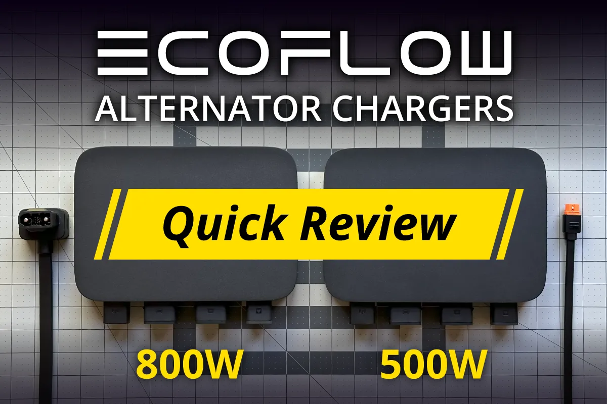 EcoFlow Alternator Chargers