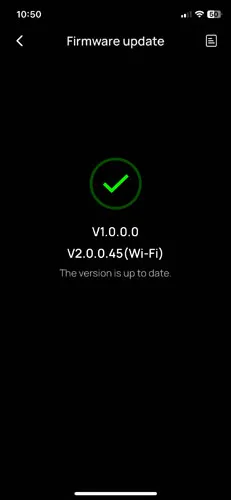 Firmware update