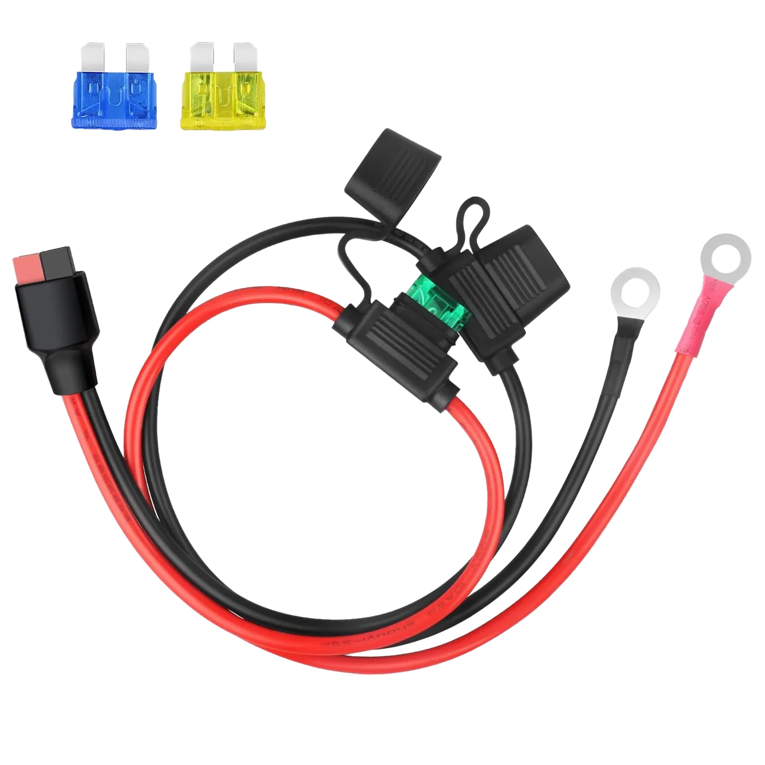 Anderson to ring terminal: 10AWG 45A