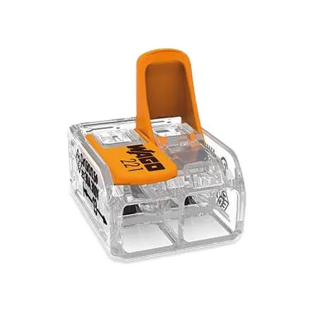 Lever nuts: Wago 221-612 Lever-Nuts 10AWG