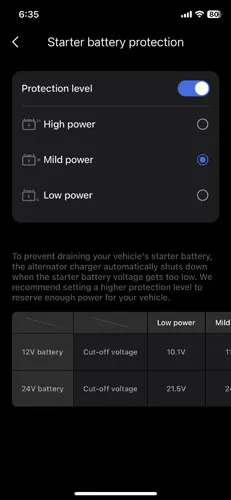 Screenshot of EcoFlow app